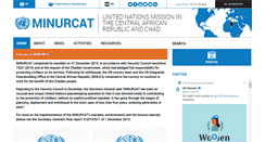 Desktop Screenshot of minurcat.unmissions.org