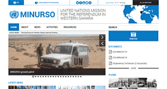 Desktop Screenshot of minurso.unmissions.org