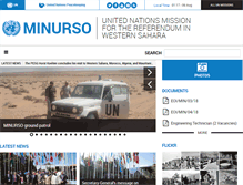 Tablet Screenshot of minurso.unmissions.org